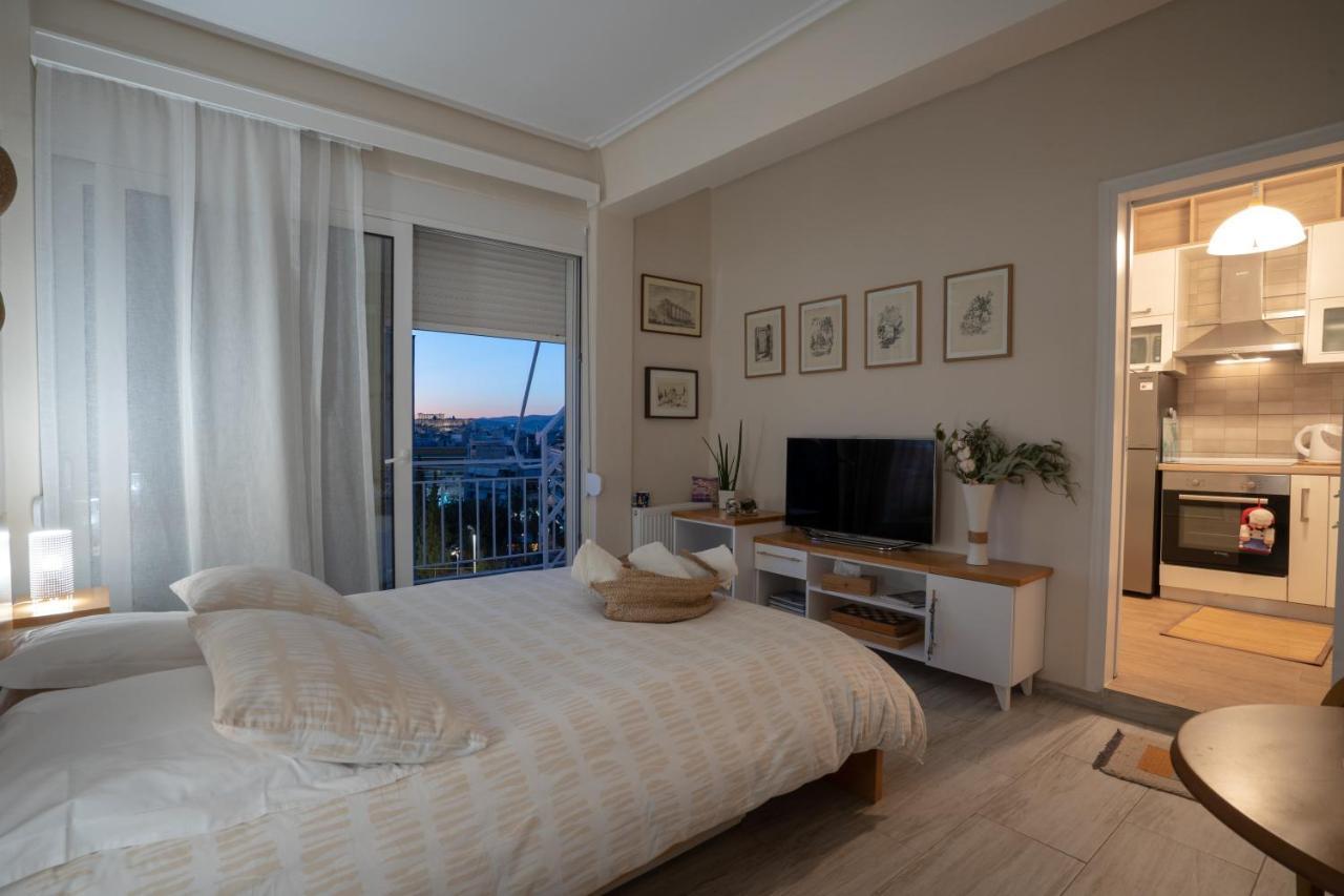 أثينا Pagrati 1 Bedroom 2 Persons Apartment By Mps المظهر الخارجي الصورة